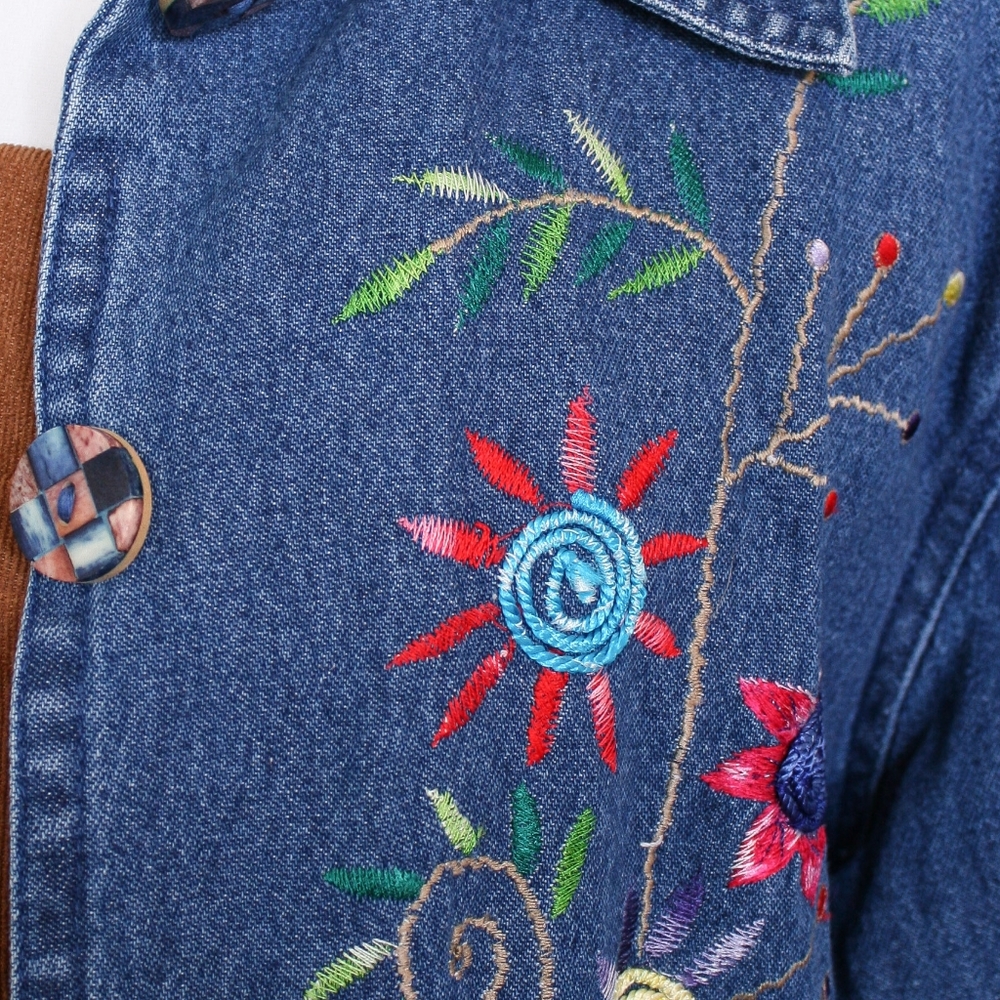 🌷embroidered jacket - Picture 2 of 4